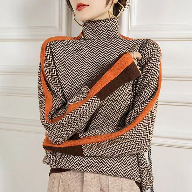 Well Tailored Sweater with a Graceful Silhouette