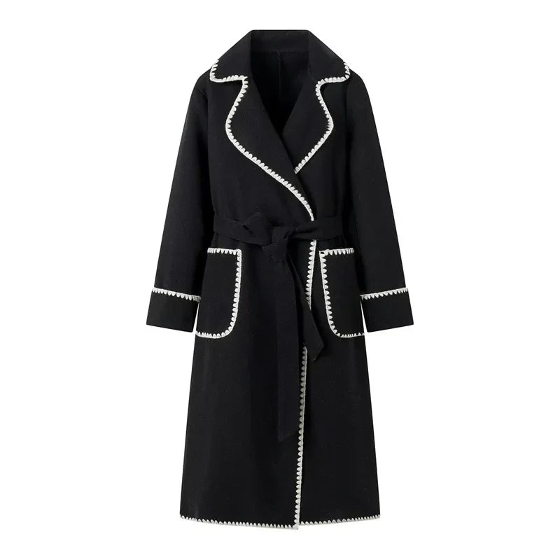 A Vintage Style Coat with Delicate Timeless Details
