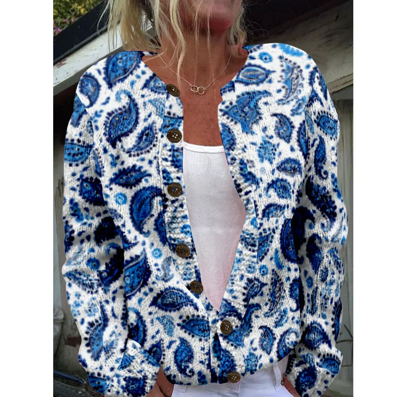 A Vintage Style Cardigan with Delicate Timeless Details