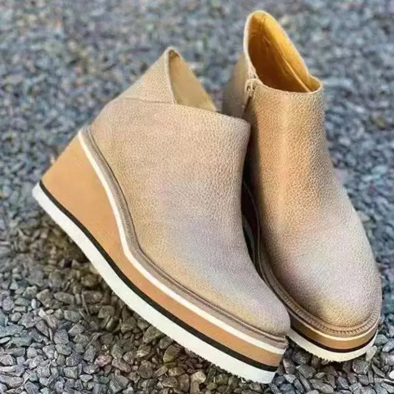 Chic Orthopedic Boots with Unique Design