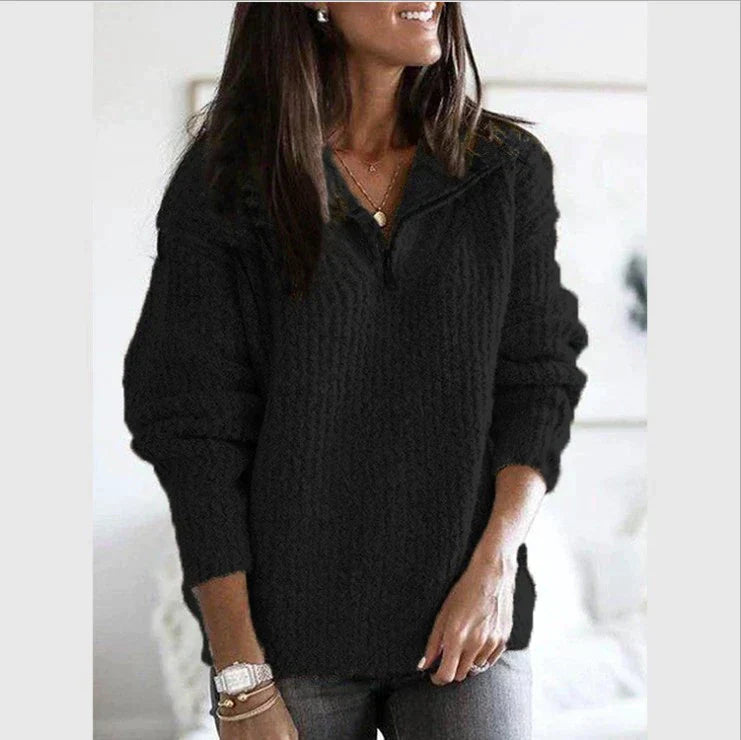 Classic Vintage Sweater with a Flattering Fit