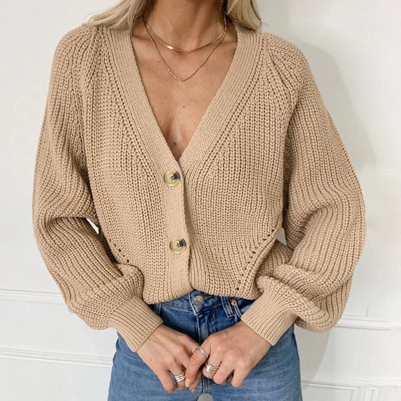 Classic Vintage Cardigan with a Flattering Fit