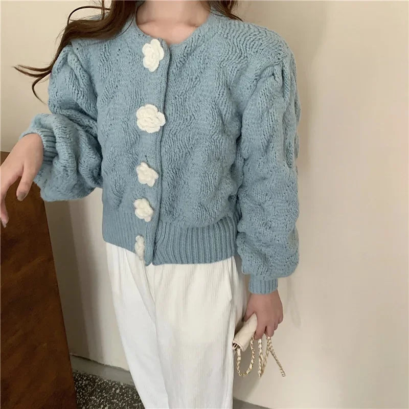 A Vintage Style Sweater with Delicate Timeless Details