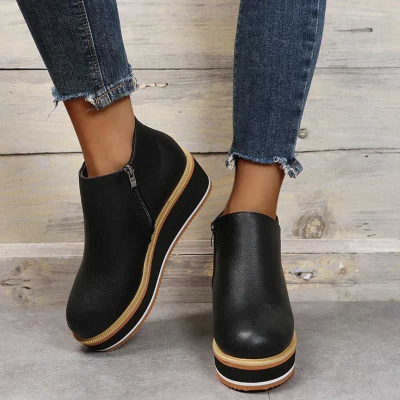 Chic Orthopedic Boots with Unique Design