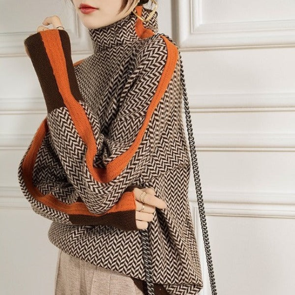 Classic Vintage Sweater with a Flattering Fit