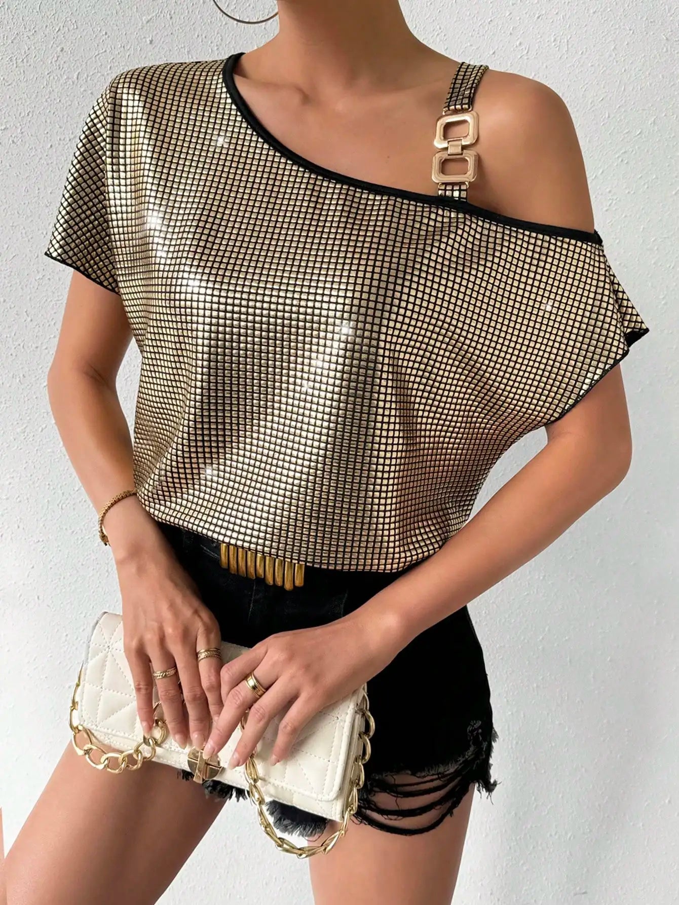 Gracefully Styled Top for Any Occasion