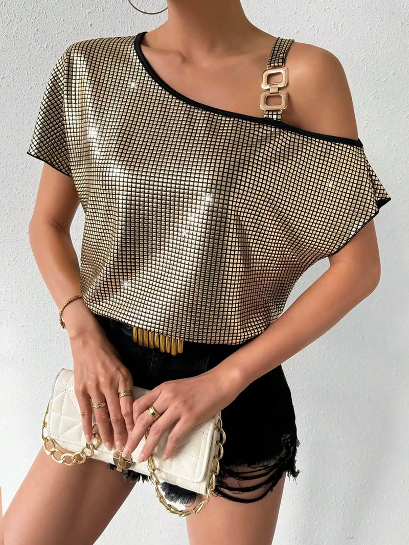 Gracefully Styled Top for Any Occasion
