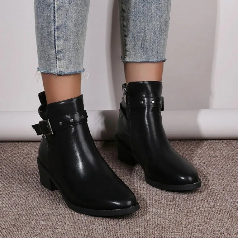 Chic Orthopedic Boots with Unique Design