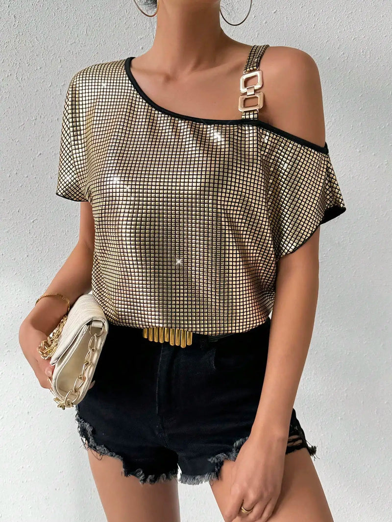 Gracefully Styled Top for Any Occasion