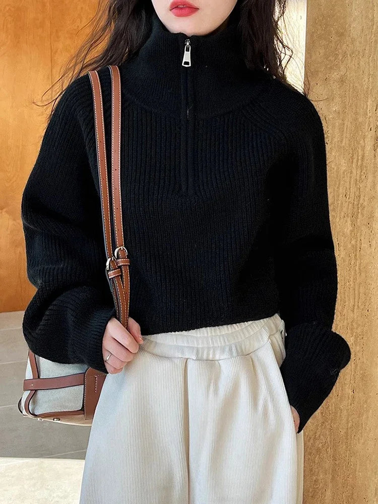 Well Tailored Sweater with a Graceful Silhouette