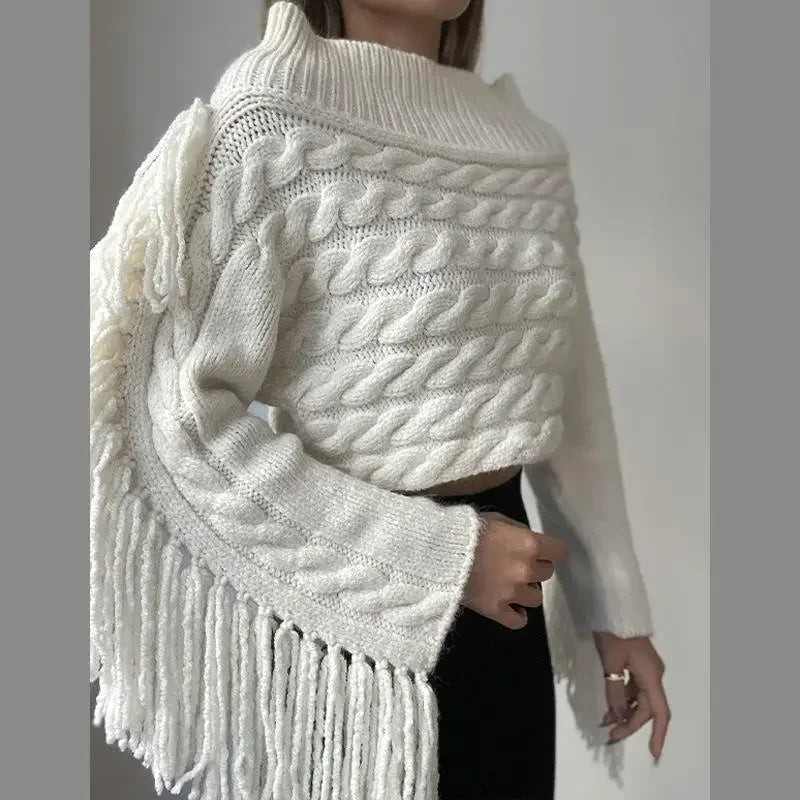A Vintage Style Sweater with Delicate Timeless Details