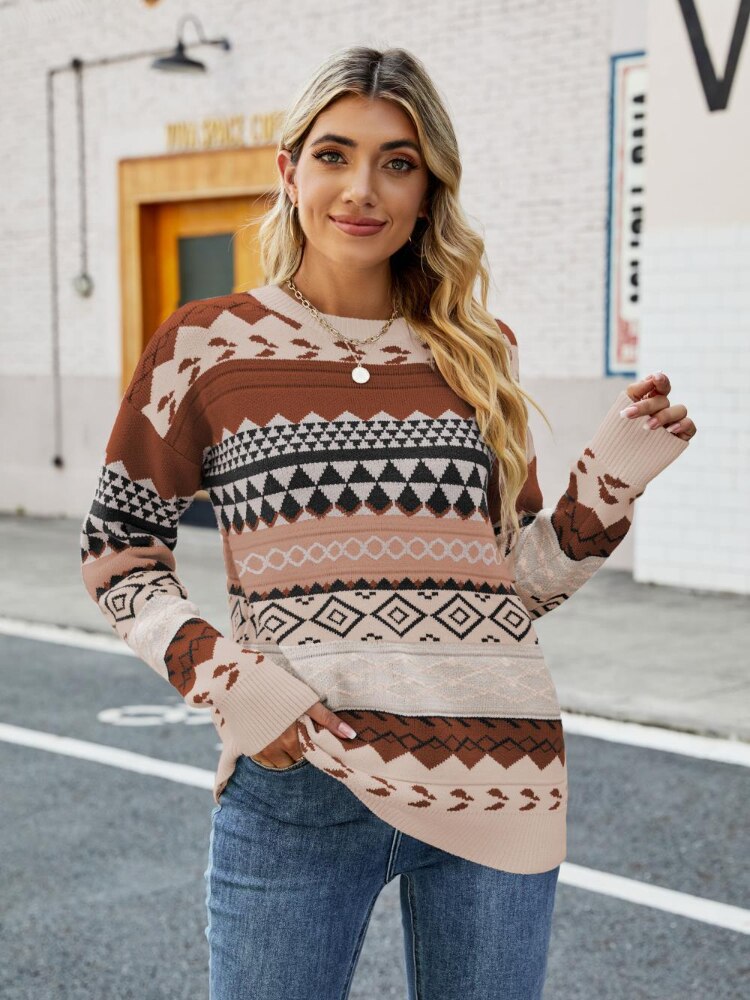 Beautifully Finished Sweater in a Timeless Design
