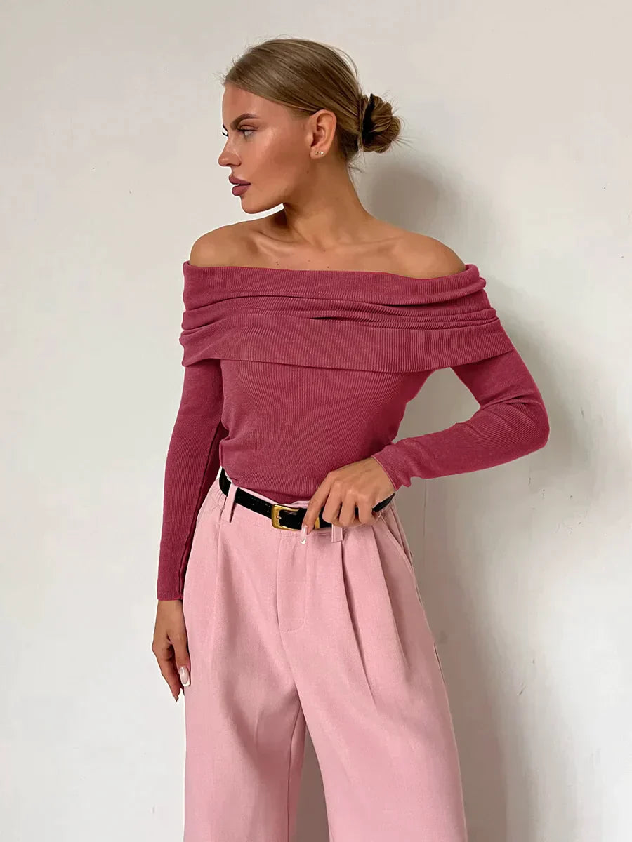 Classic Vintage Sweater with a Flattering Fit