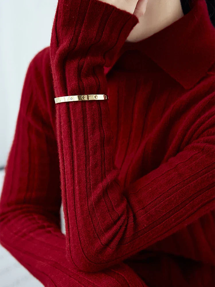 Vintage Inspired Sweater with a Contemporary Edge