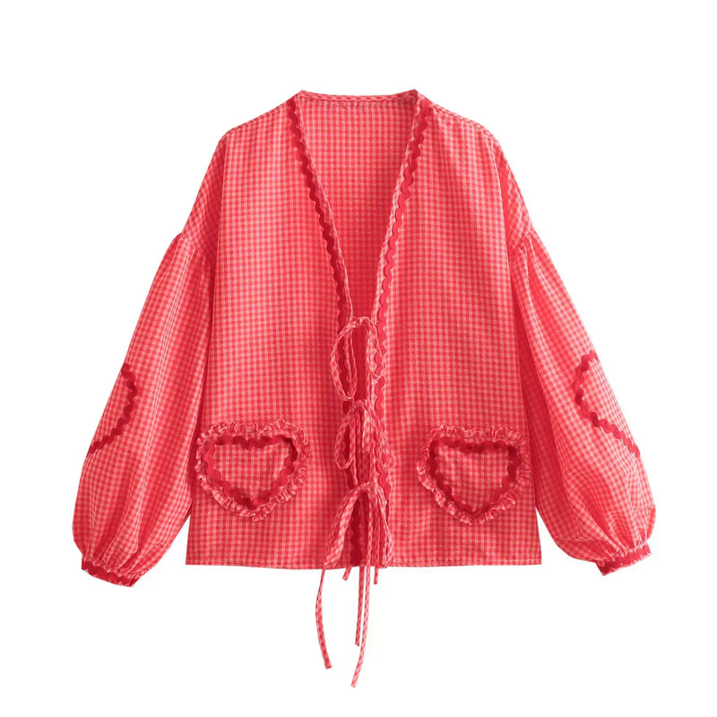 Classic Vintage Blouse with a Flattering Fit
