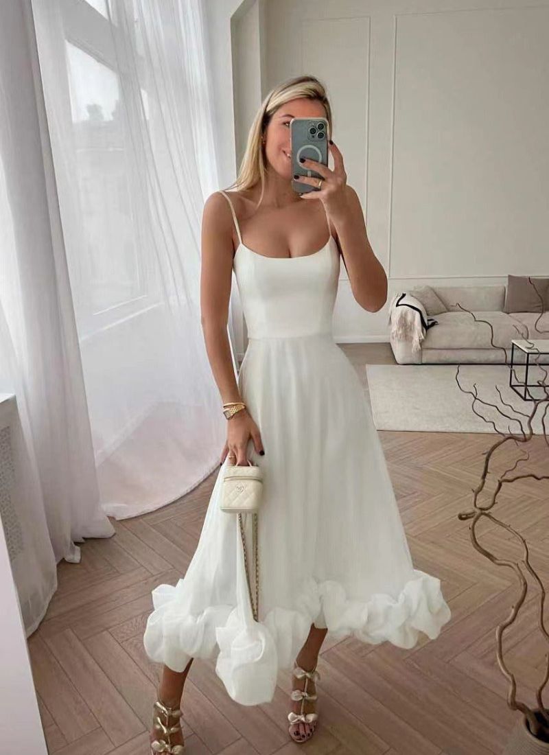 A Vintage Style Dress with Delicate Timeless Details