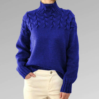 Well Tailored Sweater with a Graceful Silhouette