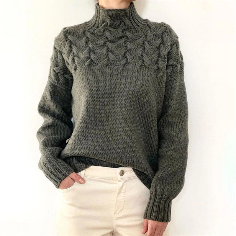 Well Tailored Sweater with a Graceful Silhouette