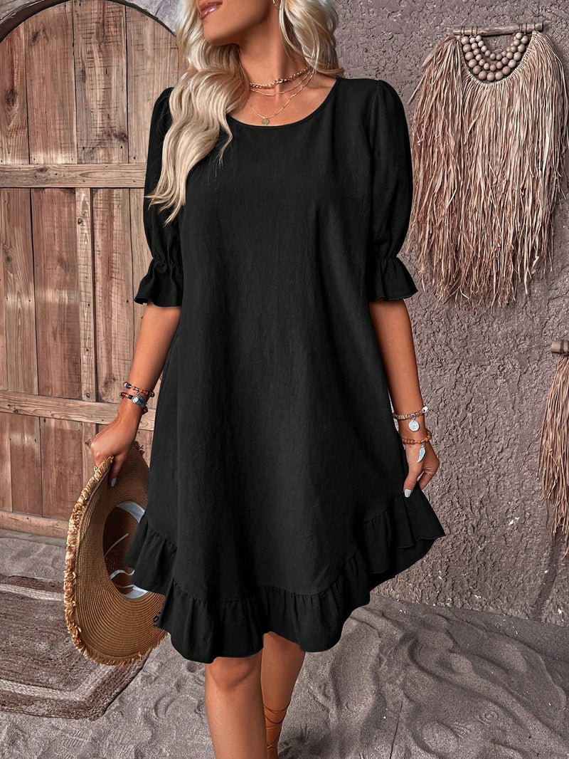 A Vintage Style Dress with Delicate Timeless Details