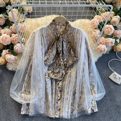 Vintage Inspired Blouse with a Contemporary Edge