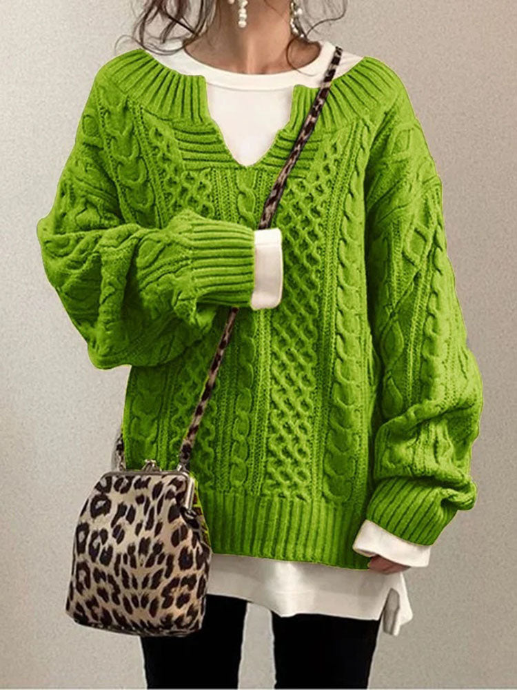 A Vintage Style Sweater with Delicate Timeless Details