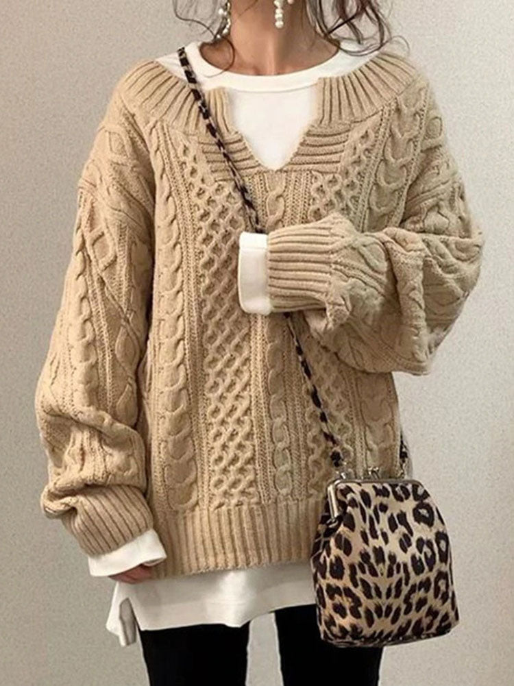 A Vintage Style Sweater with Delicate Timeless Details