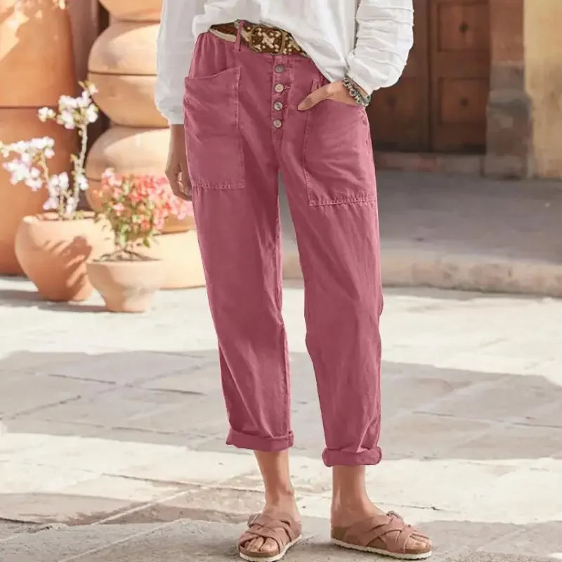 A Vintage Style Trousers with Delicate Timeless Details