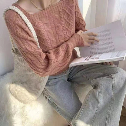 Vintage Inspired Sweater with a Contemporary Edge