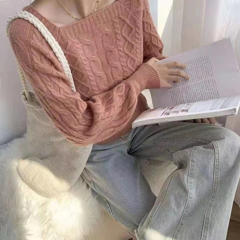Vintage Inspired Sweater with a Contemporary Edge