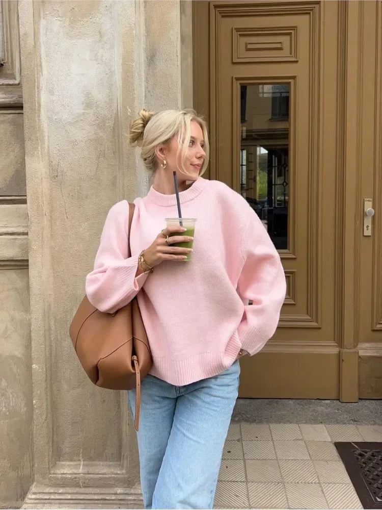 A Vintage Style Sweater with Delicate Timeless Details