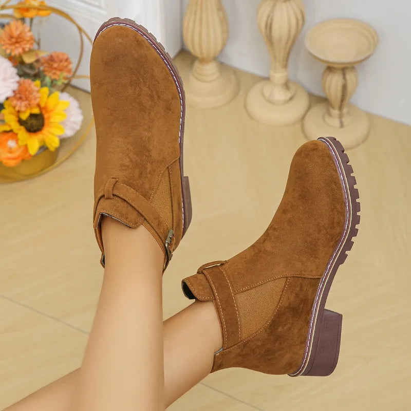 Classic Orthopedic Boots with Timeless Style