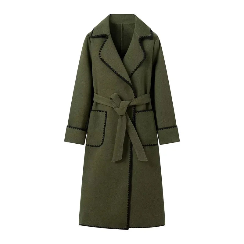 A Vintage Style Coat with Delicate Timeless Details