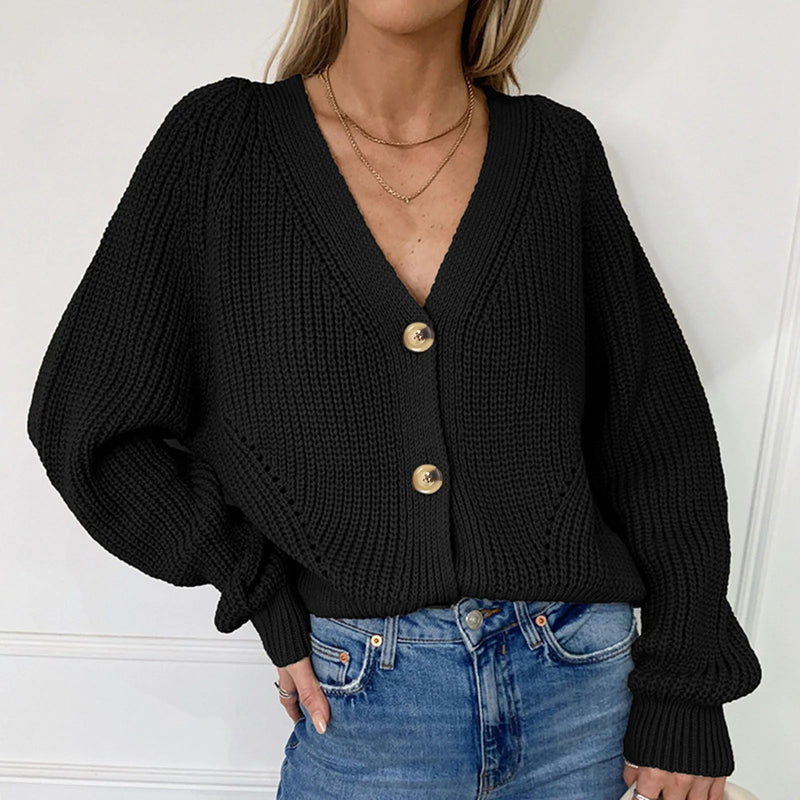 Classic Vintage Cardigan with a Flattering Fit