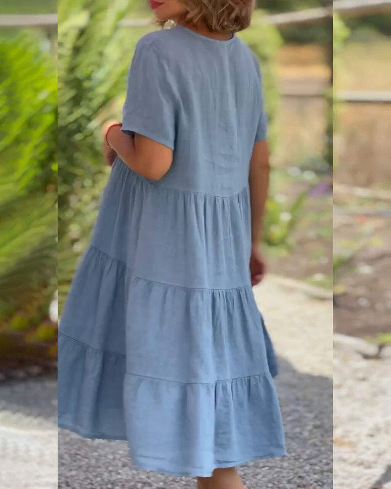 Well Tailored Dress with a Graceful Silhouette