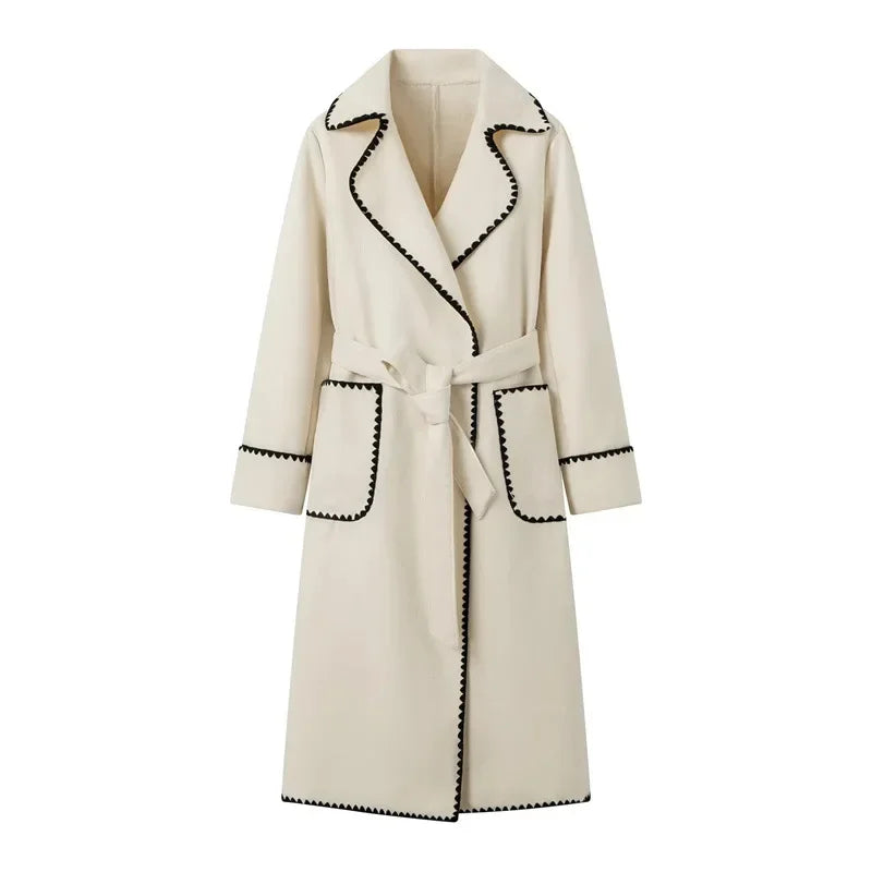 A Vintage Style Coat with Delicate Timeless Details