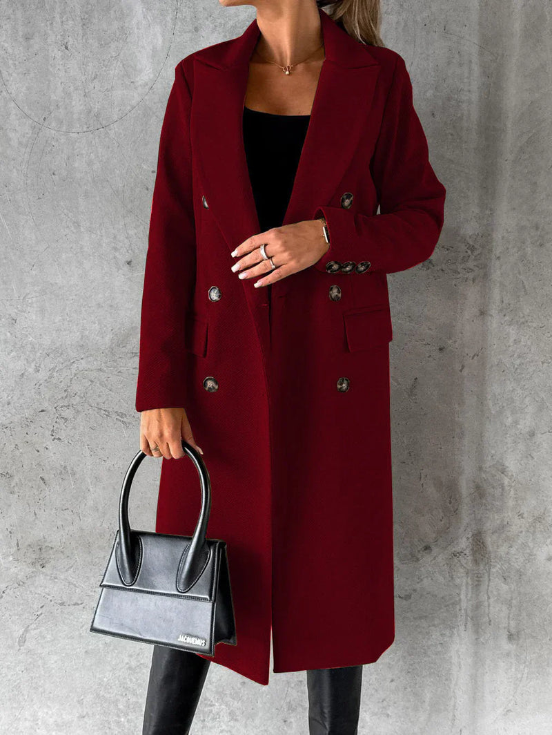 Effortlessly Elegant Coat with a Timeless Design