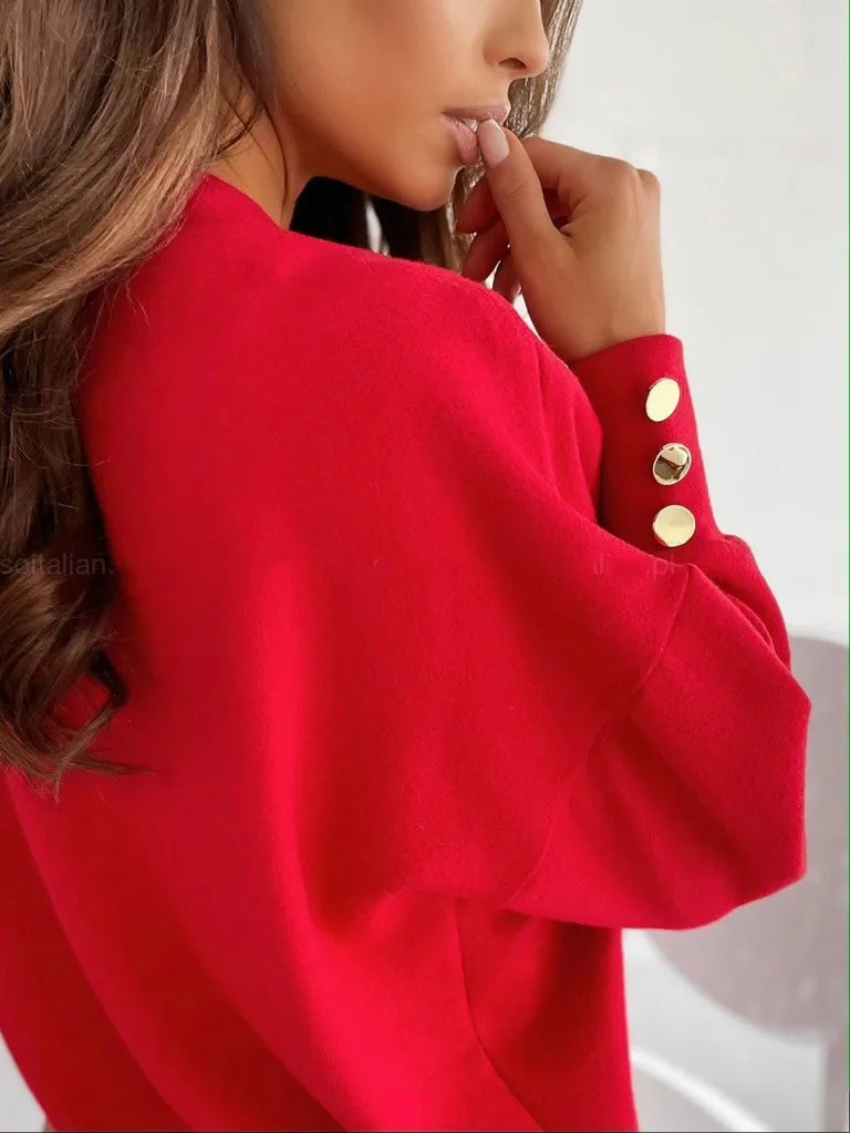 Classic Vintage Sweater with a Flattering Fit