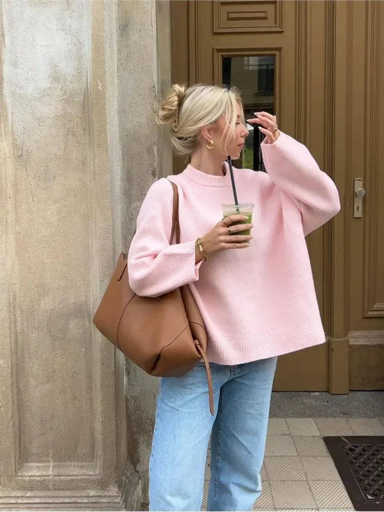 A Vintage Style Sweater with Delicate Timeless Details