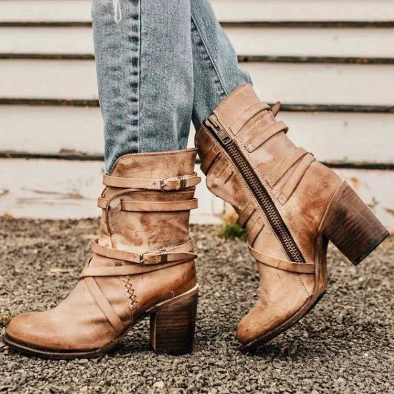 Classic Orthopedic Boots with Timeless Style