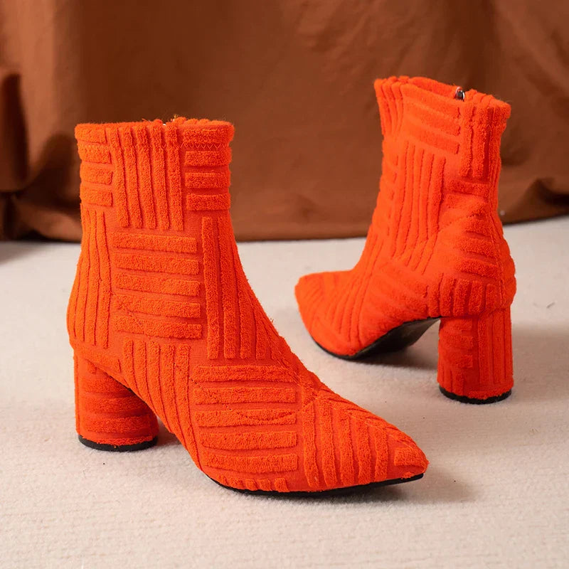 Chic Orthopedic Boots with Unique Design