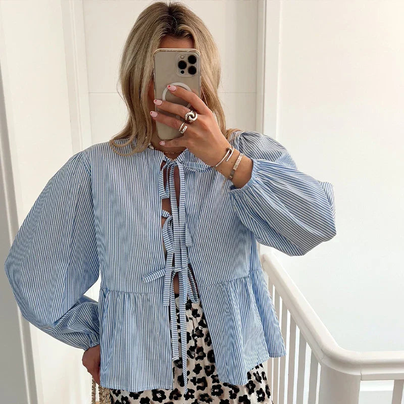 Vintage Inspired Blouse with a Contemporary Edge
