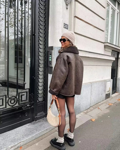 A Vintage Style Jacket with Delicate Timeless Details