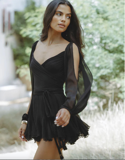 A Vintage Style Dress with Delicate Timeless Details
