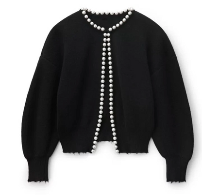 A Vintage Style Cardigan with Delicate Timeless Details