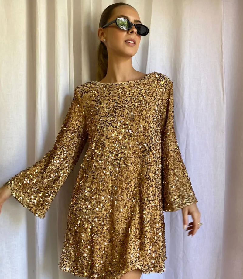 A Vintage Style Dress with Delicate Timeless Details