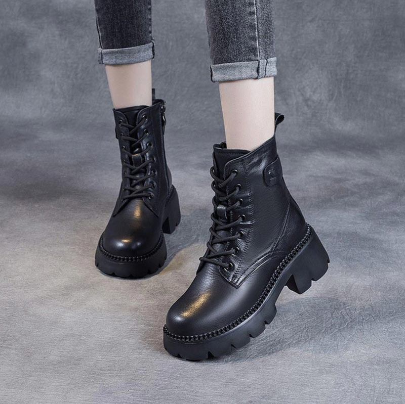 Vintage Inspired Orthopedic Boots