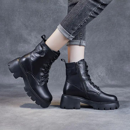 Vintage Inspired Orthopedic Boots