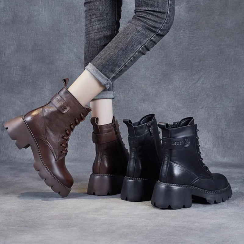 Vintage Inspired Orthopedic Boots