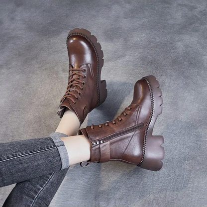 Vintage Inspired Orthopedic Boots
