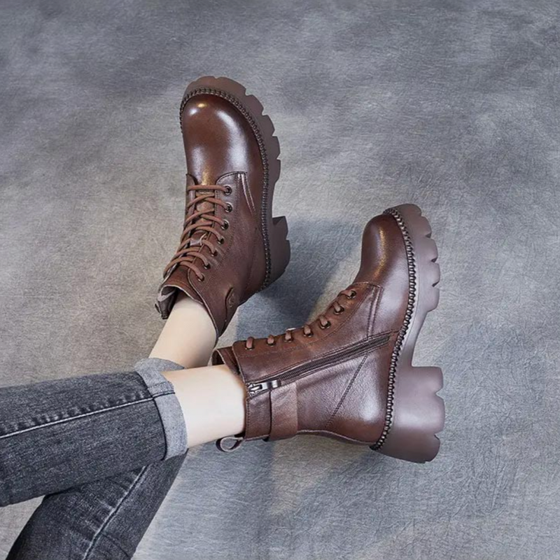 Vintage Inspired Orthopedic Boots